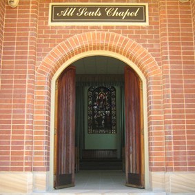 Messages in the All Souls Chapel, Rookwood Cemetery