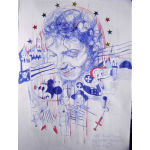 Carla Wherby, Michael Jackson, 2010. Carla Wherby, Michael Jackson, 2010.